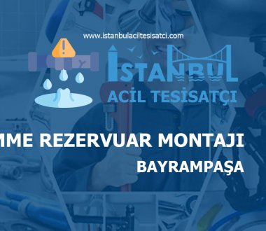 Bayrampaşa Gömme Rezervuar Montajı