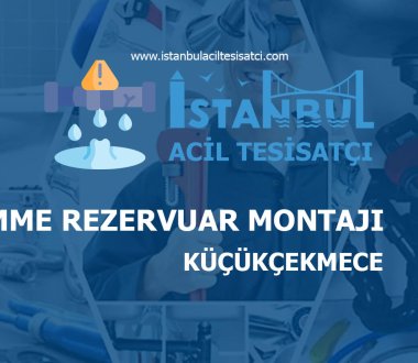Küçükçekmece Gömme Rezervuar Montajı